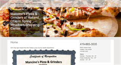 Desktop Screenshot of mancinosholland.com